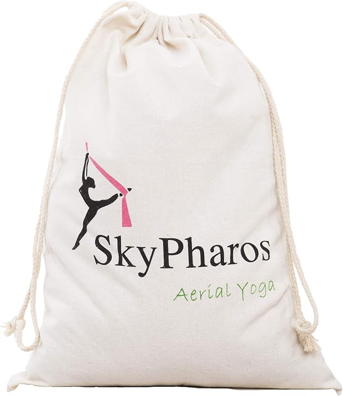 Aerial Silks Yoga Swing Set - 9/11 Yards Aerial Yoga Hammock Kit Anti-Gravity Flying for Fitness, Low/Non Stretch Nylon Tricot Fabric Hardware Included for Dance-StrideForce Fitness