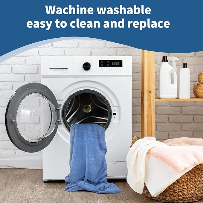 Infrared Sauna Blanket Towel Inserted 30" x 70" Reusable Machine Washable Insert Towel Easy Detoxification Simplifies Clean-Up Super Absorbent Perfect Companion for Infrared Sauna Blanket (Blue)-StrideForce Fitness