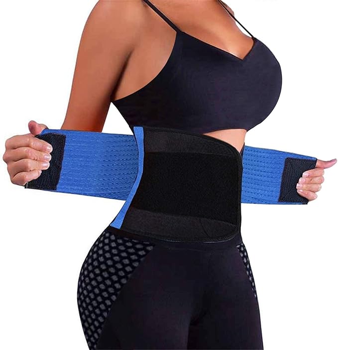 VENUZOR Waist Trainer Belt for Women - Waist Cincher Trimmer - Slimming Body Shaper Belt - Sport Girdle Belt (UP Graded)-StrideForce Fitness