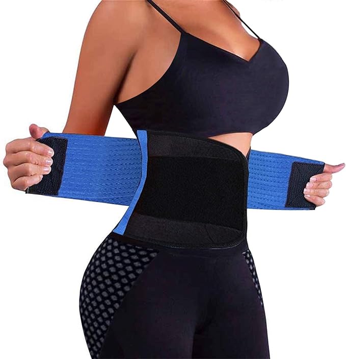 VENUZOR Waist Trainer Belt for Women - Waist Cincher Trimmer - Slimming Body Shaper Belt - Sport Girdle Belt (UP Graded)-StrideForce Fitness