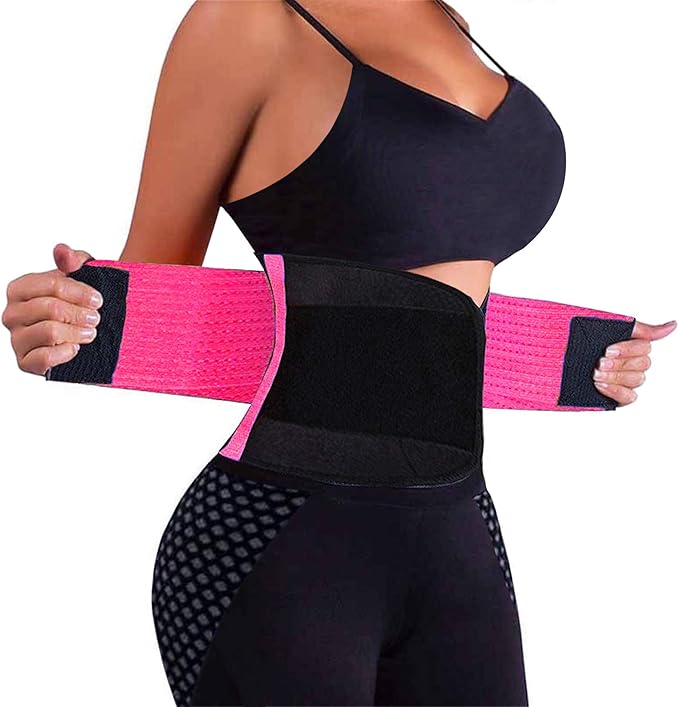 VENUZOR Waist Trainer Belt for Women - Waist Cincher Trimmer - Slimming Body Shaper Belt - Sport Girdle Belt (UP Graded)-StrideForce Fitness