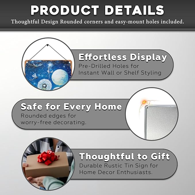 Vintage Dragonfly Tin Sign Sometimes I Just Look Up Smile and Say I Know That was You Retro Metal Poster Funny Wall Art Cafe Office Bar Plub Club Toilet Farm Room Garden Plaque 12 * 16inch-StrideForce Fitness