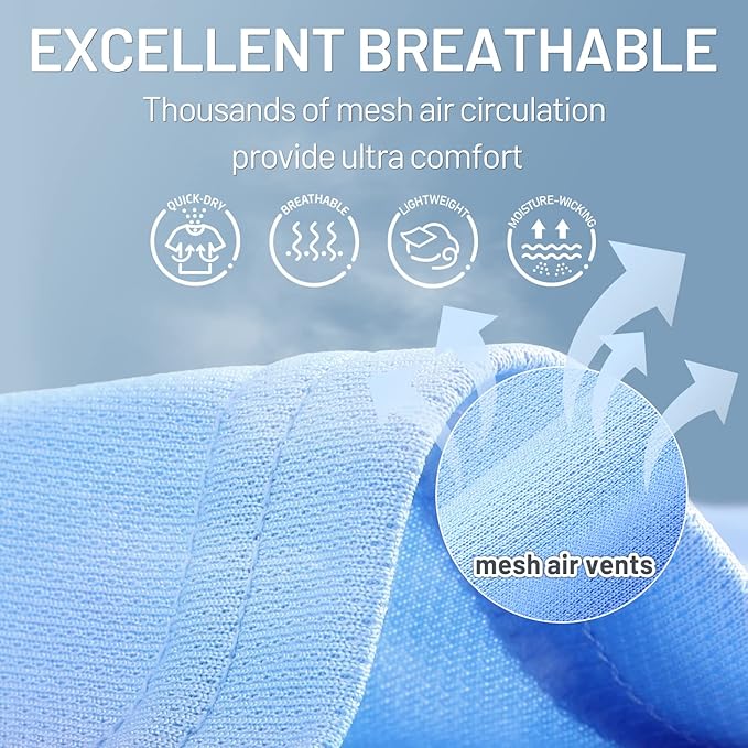 MIER Men's Quick Dry Workout Shirts Moisture Wicking Running Athletic Performance T-Shirts Recycled Polyester Top Tee-StrideForce Fitness