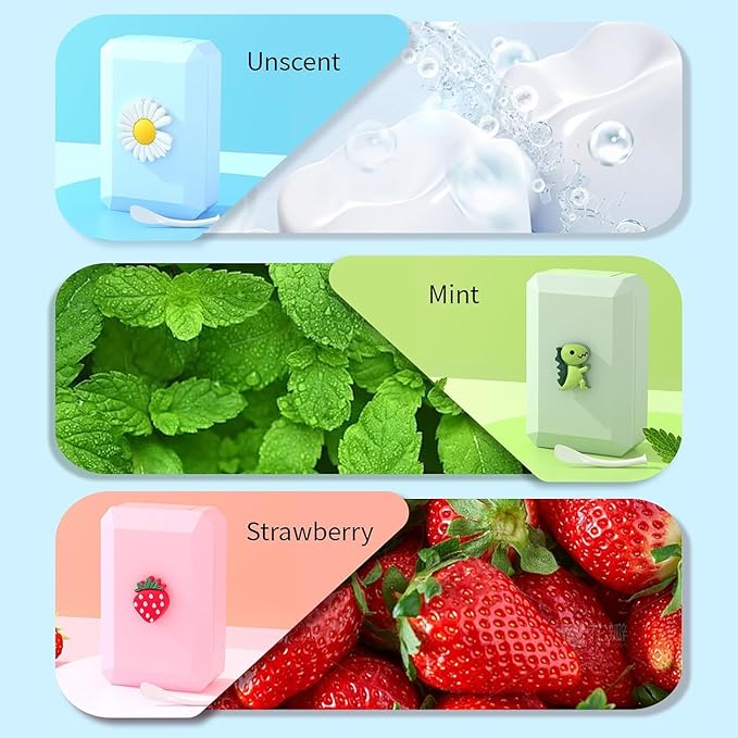 10 Box Clear Braces Wax for Teeth Precut Orthodontic Wax for Braces Aligners, Wax Dots, Hardcover Box Dental Wax with Mirror for Home Travel Office, Unscented, 4Pack/Box