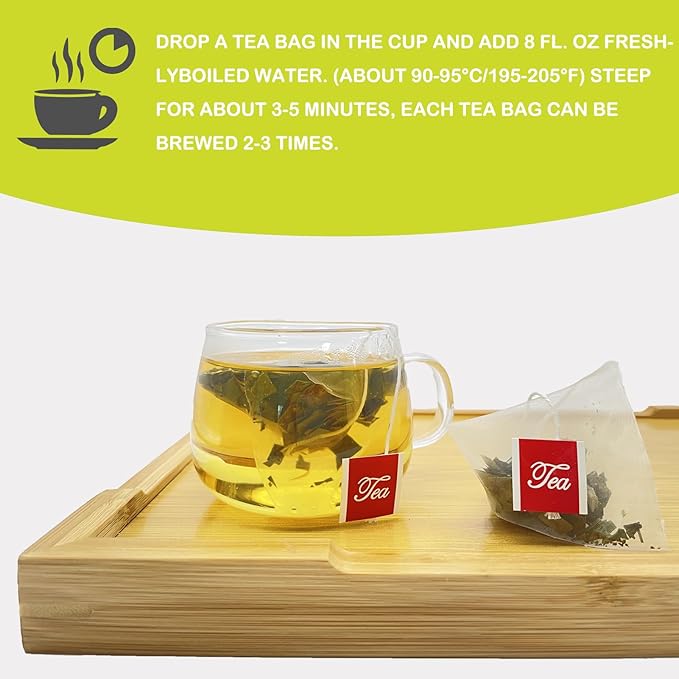 Samcci - Senna Tea, 50 Teabags, 1.5g/bag - Senna Leaf Tea for Constipation -Digestive - Poop for Promoting Digestion - Colon Cleanse -Non-GMO - Caffeine-free-StrideForce Fitness