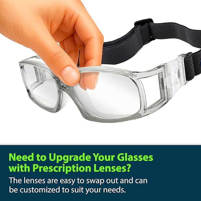 BLUE CUT Safety Outdoor Sports Goggles Unisex Anti Fog Ideal For Basketball Racquetball-StrideForce Fitness