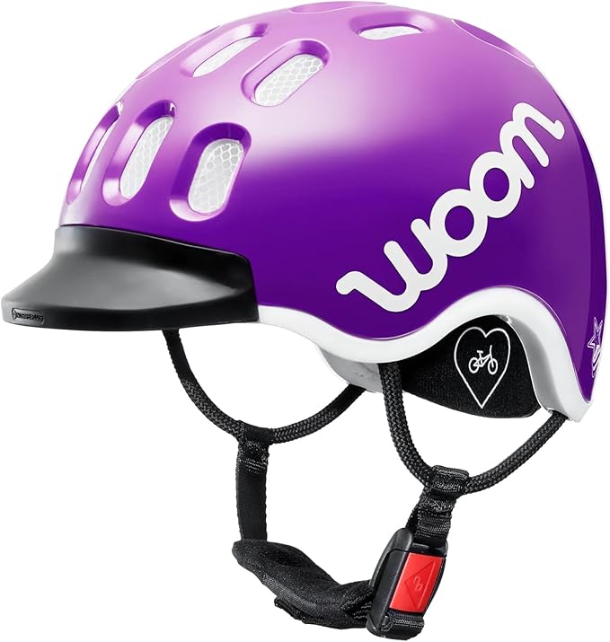 woom Kids’ Bike Helmet, Adjustable Children's Pinch-Free Helmet for Roller Skating & Scooting, Safe Bicycle & Cycling Helmet for Boys & Girls (1-14 Years Old)-StrideForce Fitness