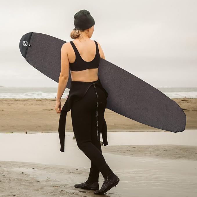 Rokia R Surfboard Sock Cover Quick-Drying Anti-Collision and Durable Surf Sock Cover - Suitable for Protective Bags of Shortboard, Longboard, Fish and HYBRID Board Choose Size & Colors-StrideForce Fitness