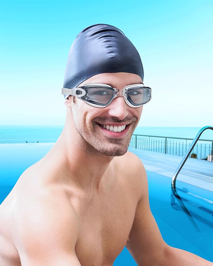 Aegend Swim Goggles, Swimming Goggles No Leaking Full Protection Adult Men Women Youth-StrideForce Fitness