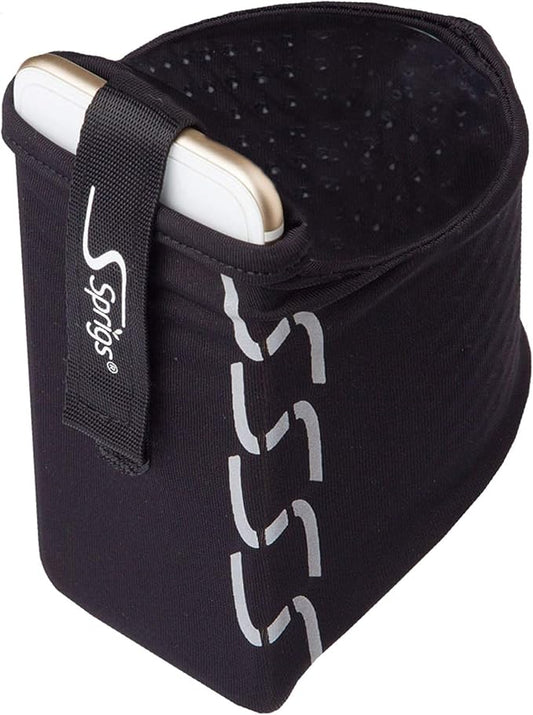 Sprigs Phone Armband Sleeve for iPhone 14, 13, 12, 11, X Galaxy Z, S22, S21, S20 Google Pixel 7, 6, 5. The Lightest & Most Comfortable Running Armband, Stretches to Fit All Phones with Case for Women & Men-StrideForce Fitness