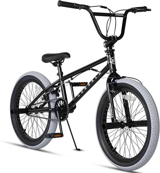 Freestyle BMX Bike, 18 20 Inch Kids Bicycle for 5-13 Years Old Kids and Beginner Level Rider, Multiple Colors-StrideForce Fitness