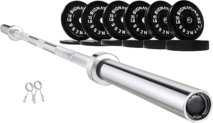 Olympic Bumper Plates Set, 2" Weight Plates for Strength Training & Weightlifting, Paris or Set or Set with Barbell, Multiple Options-StrideForce Fitness