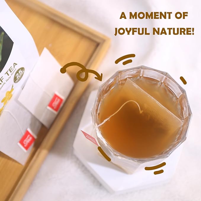 TEARELAE - Mullein Tea Bags For Lungs - 2.65 oz/75g (3g X 25 Bags) - 100% Pure Natural Premium Mullein Leaf Tea - Non-GMO - Caffeine-free - Good For Respiratory System-StrideForce Fitness