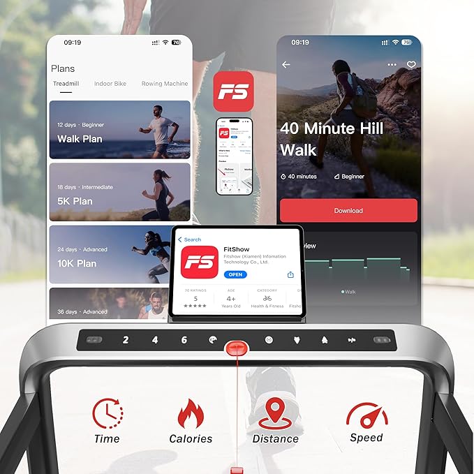 Treadmill for Home Office with Incline, 2-in-1 Portable Walking Pad with 330LBS Weight Capacity, 2.5HP Folding Treadmills with Gesture Sensing Control and Led Display-StrideForce Fitness