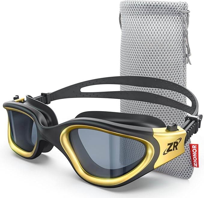 ZIONOR Swim Goggles, G1 MAX Polarized Anti-Fog Swimming Goggles for Men Women-StrideForce Fitness