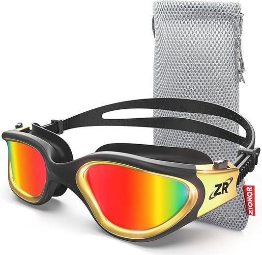 ZIONOR Swim Goggles, G1 MAX Polarized Anti-Fog Swimming Goggles for Men Women-StrideForce Fitness