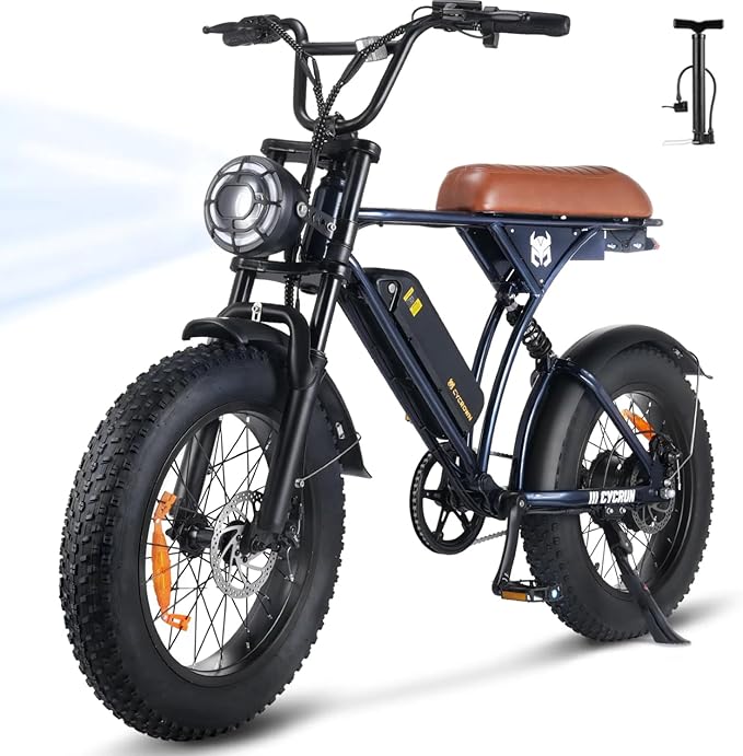 Electric Bike for Adults,Peak 1000W/1500W Motor,20/28MPH 55-150Mile ebikes for Adults with 10.4AH/13AH/26AH Battery,20" Fat Tire Electric Dirt Bike Commuting Off Road Ebike, UL2849-StrideForce Fitness