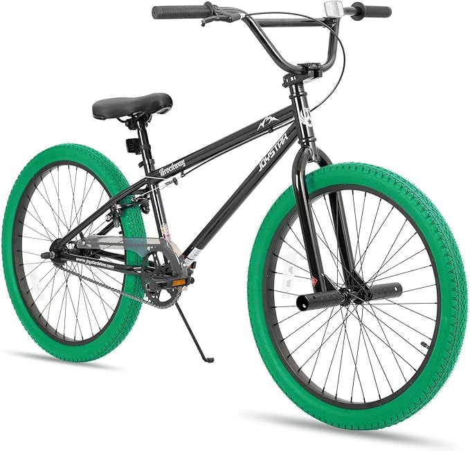 JOYSTAR Brockway Freestyle Kids BMX Bikes 20" 24" Kids Bicycles for 6-14 Years Old Boys Girls and Beginner-Level Riders 2 Pegs Multiple Colors-StrideForce Fitness