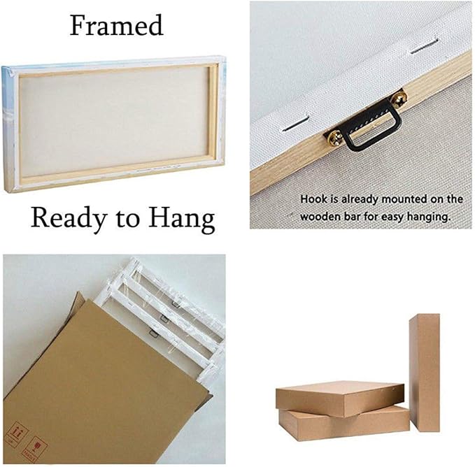 Motivational Wall Art - Inspirational Canvas Poster Prints Black Quotes Paintings Picture Entrepreneur Positive Quotes Office Wall Decor Decoration for Living Room Bedroom Framed-StrideForce Fitness