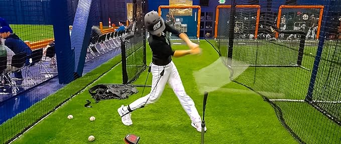 Baseball and Softball Movement Enhancement Training System Including Belt/Harness, Foot/Ankle Strap, 2 Bungee Cords. Enhance Hitting, Pitching, & Throwing-StrideForce Fitness