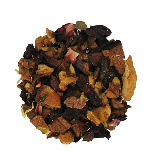 Angel Falls Mist Herbal Tea | Loose Leaf Caffeine-Free Blend | Strawberry Lemon Fruit Tea with Apple Rosehip Hibiscus Orange | 4oz Pouch | Refreshing Hot or Iced Herbal Infusion-StrideForce Fitness