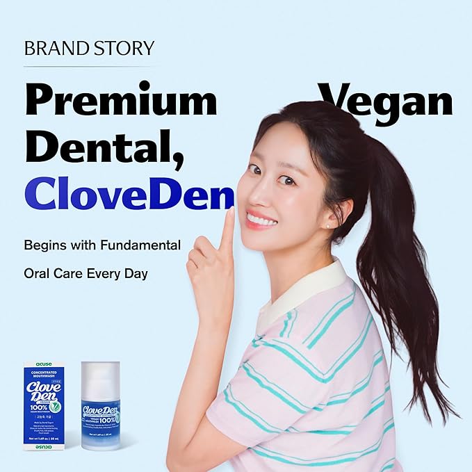 Vegan Alcohol-Free Mouthwash for Bad Breath Treatment for Adults – Concentrated Botanical Oral Rinse with Clove & Tea Tree Oil, 200+ Uses, Mint Herbal Blend, 1.69 fl oz