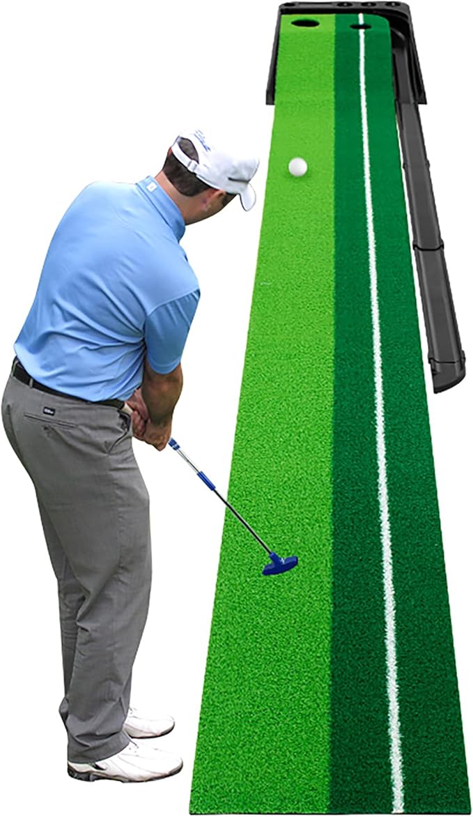 Golf Putting Mat for Various Skill Levels-StrideForce Fitness