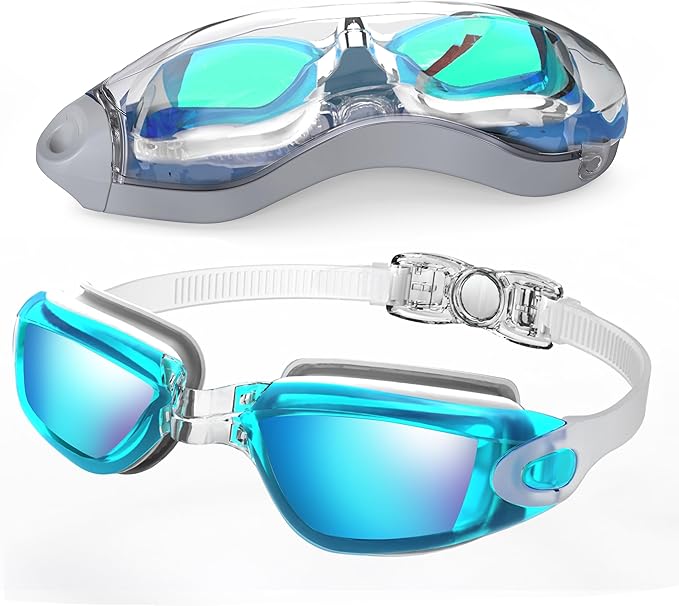 Aegend Swim Goggles, Swimming Goggles No Leaking Full Protection Adult Men Women Youth-StrideForce Fitness
