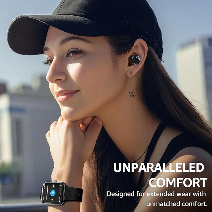 TOZO T6 Wireless Earbuds, Bluetooth 5.3 Ear Buds, Stereo Sound in Ear Headphones, 50 Hours Playtime, Wireless Charging Case, APP Customizable EQs, IPX8 Waterproof Earphones-StrideForce Fitness