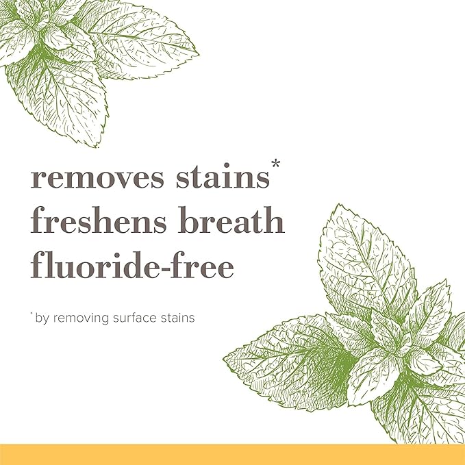 Burt's Bees, Toothpaste Fluoride Free Purely White Zen oz, Peppermint, 4.7 Ounce