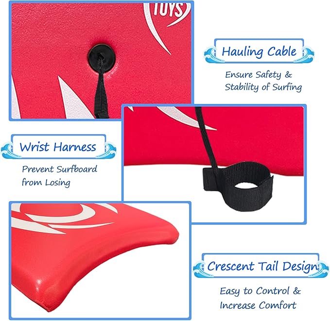 Body Board Lightweight with EPS Core-StrideForce Fitness