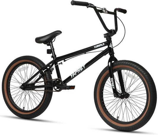 Freestyle BMX Bike, 20 Inch Yaphet Bicycle for Teen Beginner and Adult Riders, Bike with Hi-Ten Steel Frame, Multiple Colors-StrideForce Fitness
