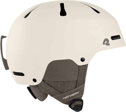 Retrospec Comstock Ski Helmet - Snowboard Helmet for Adults & Youth - Adjustable Fit Snow Helmet with Protective Shell and Breathable Vents for Men, Women, Boys & Girls-StrideForce Fitness