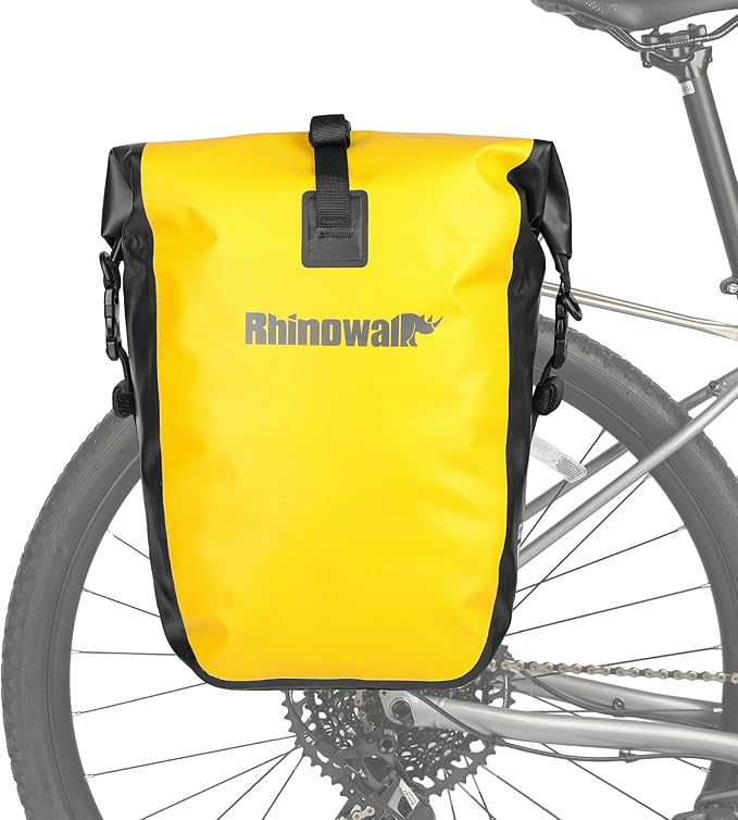 Rhinowalk Bike Bag Waterproof Bike Pannier Bag for Bicycle Cargo Rack Saddle Bag Shoulder Bag Laptop Pannier Rack Bicycle Bag Professional Cycling Accessories-StrideForce Fitness