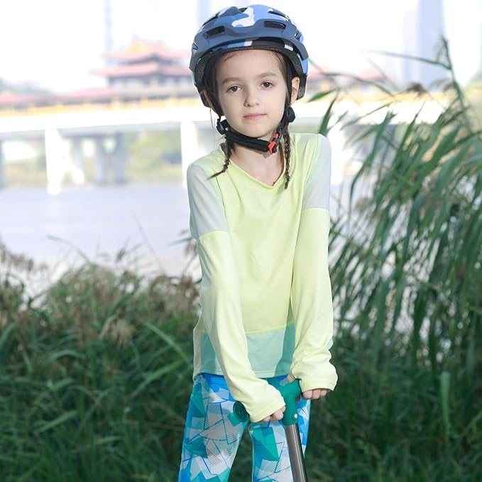 Kids Bike Helmet,Bavilk Kids Boys Girls Bike Helmets with LED Light Detachable Visor Children Youth Teen Multi-Sport for Skating Cycling Scooter Skateboard Adjustable & Lightweight 19.7"-22.4"-StrideForce Fitness