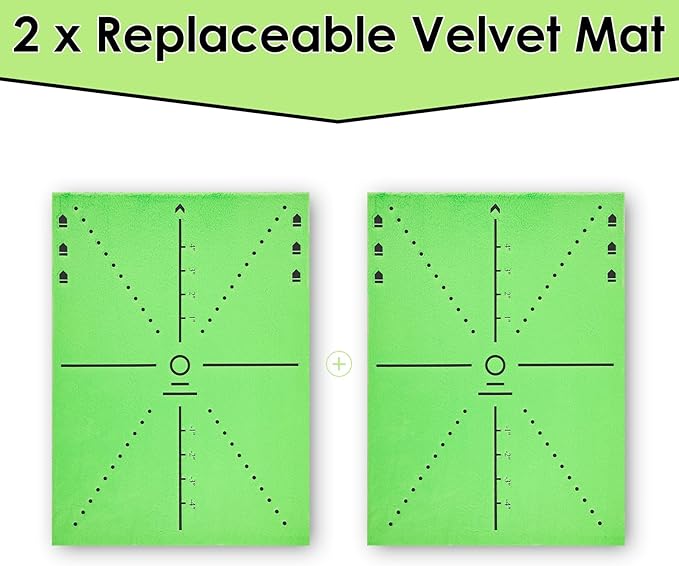 Golf Hitting Mat with Swing Path Tracer – Durable Golf Practice Mat for Indoor/Outdoor Use, Driving & Chipping Training – Golf Training Aid and Gift for Men & Women-StrideForce Fitness