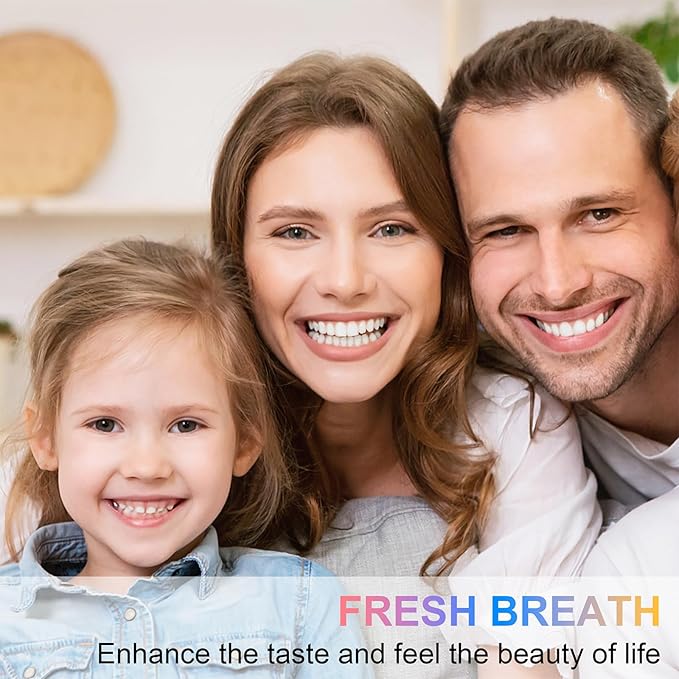 B Rush Extra Soft Toothbrush with Tongue Scraper - Tongue Scrubber with Flossing Bristles for Sensitive Teeth and Gums, Dental Travel Hygiene Brush Fresh Breath for Both Adults and Kids (Pack of 3)