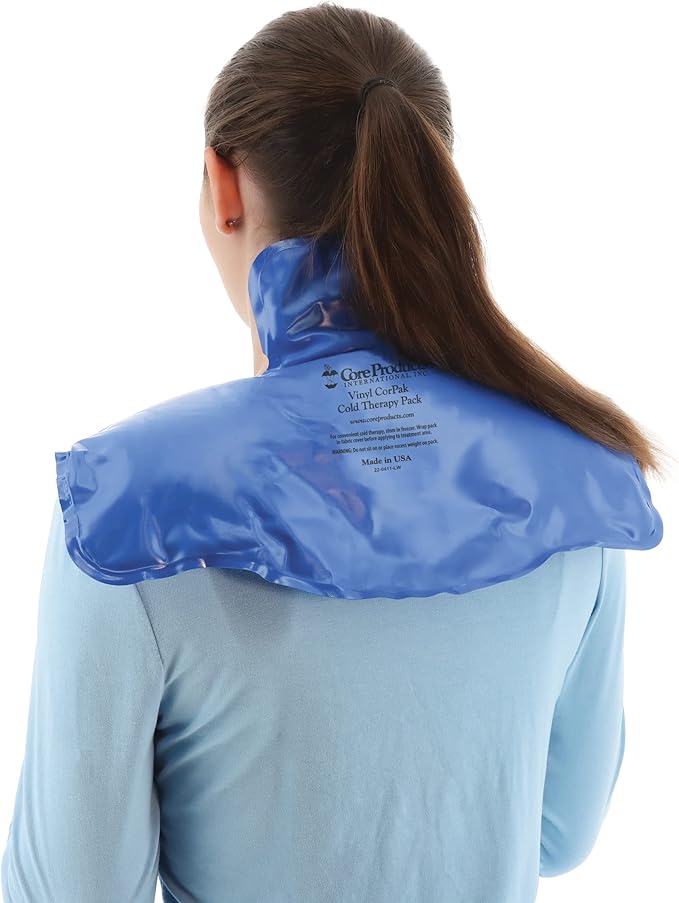 Core Products Flexible Vinyl Intense Cold Pack for Neck, Shoulders & Back - 11" X 15"-StrideForce Fitness