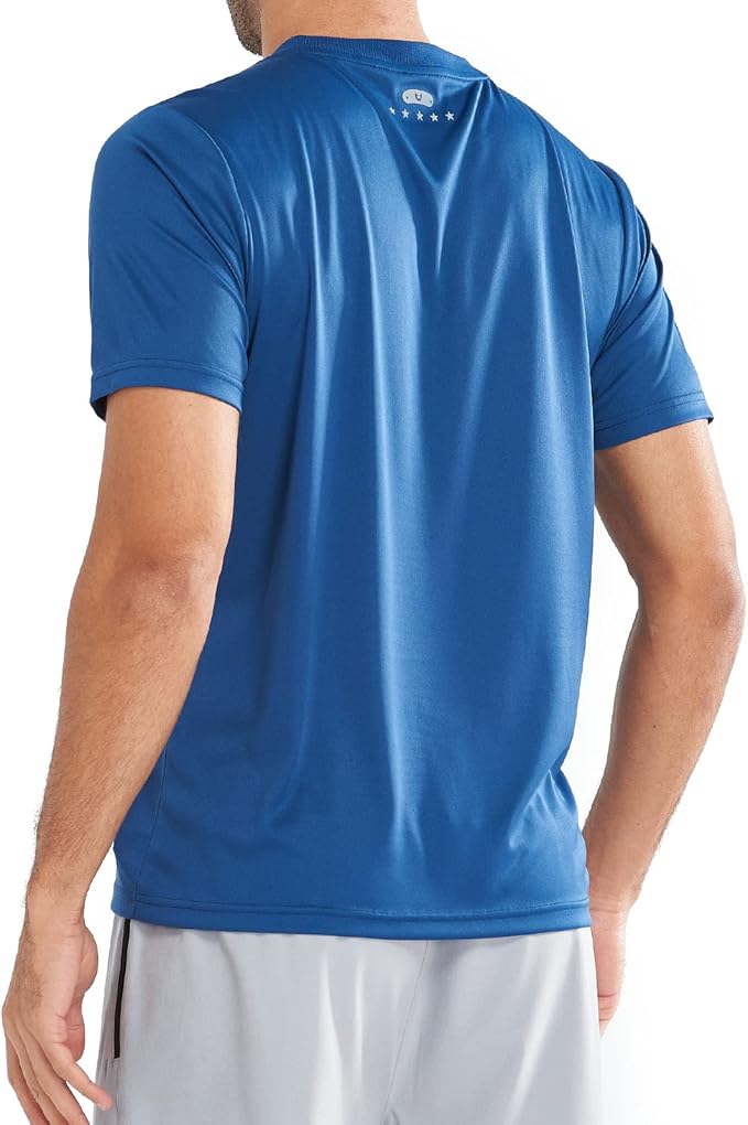 NORTHYARD Men's UPF 50+ Sun Protection Shirts Swim SPF UV Quick Dry Short Sleeve T-Shirts for Athletic Fishing Rash Guard-StrideForce Fitness