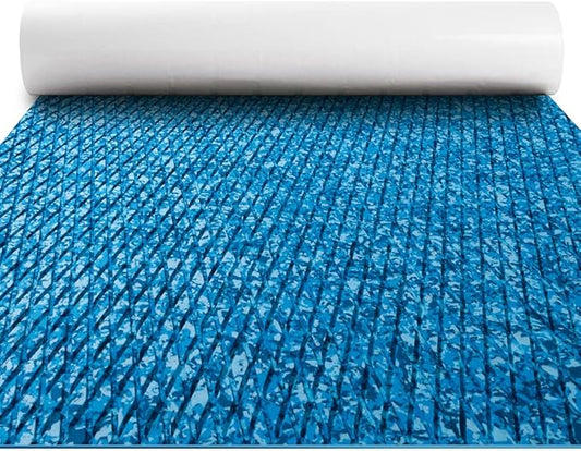 FOCEAN Boat Flooring EVA Foam Boat Decking Faux Teak Marine Flooring Boat Mat Boat Carpet Sheet for Motorboat RV Yacht Kayak Surfboard, 94.5"x 47.2"/35.4"/23.6"/15.7"-StrideForce Fitness