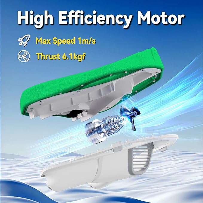 Electric Swimming Kickboard for Kids – 2-in-1 Water Jet & Propeller, Water Scooter Float Board for Swim Training, 6.1kgf Thrust, 24V/4.6Ah Battery, 45 Min Runtime, Load 198 lbs, Summer Pool Toy-StrideForce Fitness