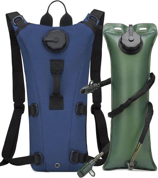 ATBP Tactical Water Hydration Pack Military 3L Water Bladder Carrier Backpack Leakproof for Running Jogging Cycling Hiking-StrideForce Fitness