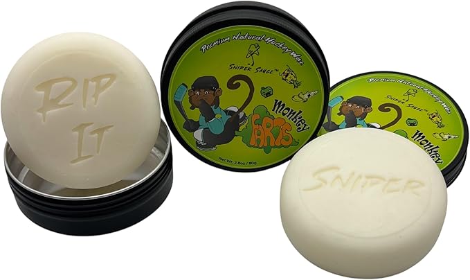 Hockey Wax Premium Natural Hockey Stick Wax – Protect Hockey Tape Provide Perfect Tacky Grip for Hockey Stick Tape Protect Hockey Stick Blade from Water Ice and Snow-StrideForce Fitness