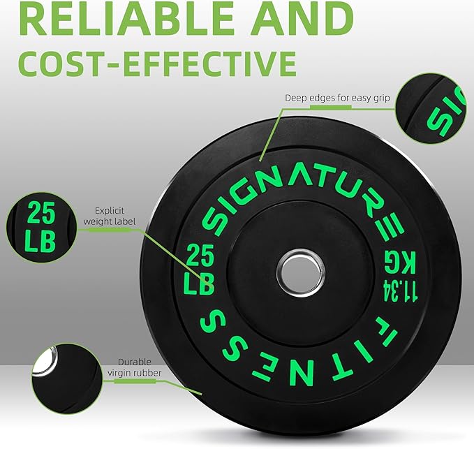 Olympic Bumper Plates Set, 2" Weight Plates for Strength Training & Weightlifting, Paris or Set or Set with Barbell, Multiple Options-StrideForce Fitness