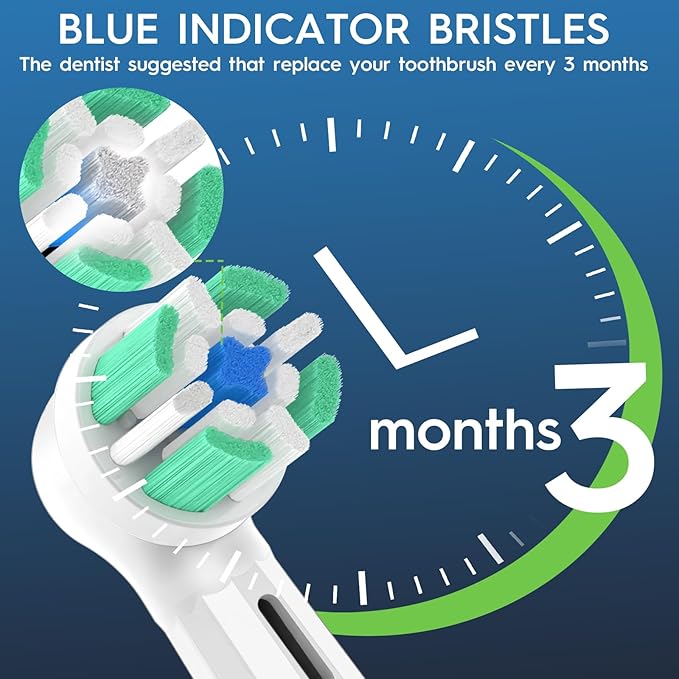 10 Pcs IO Replacement Heads Compatible with Oral B IO 2/3/4/5/6/7/8/9/10 Series Electric Toothbrush, Brush Heads Compatible with Oral B IO for Teeth Cleaning and Gum Protection (White)