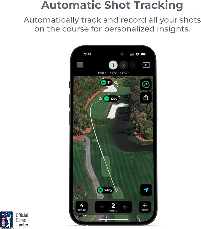 Arccos Smart Sensors: Automatic Golf Game Tracking System, A.I. Powered GPS Rangefinder & Smart Club Distances-StrideForce Fitness
