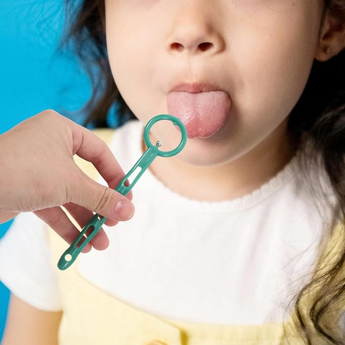 DOITOOL Oral Muscle Trainer: 4Pcs Tongue Thrust Corrector Tongue Exerciser, Kids Tongue Tip Lateralization Elevation Tools Tongue Muscle Exerciser for Kids Oral Motor