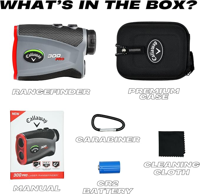 Callaway Golf 300 Pro Laser Rangefinder-StrideForce Fitness