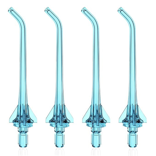Replacement Heads for COSLUS Water Dental Flosser, Water Flosser Replacement Tips Only Compatible COSLUS C20 (F5020E), E40 (WFP14), C31 (F5023), C50, and C51 Water Flosser（Blue）