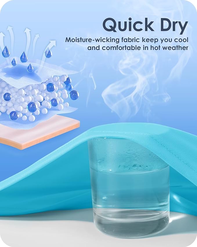 Boladeci Men's Swim Shirt Short Sleeve UPF 50+ Sun Protection SPF UV Moisture Wicking Lightweight Quick Dry Rash Guard-StrideForce Fitness